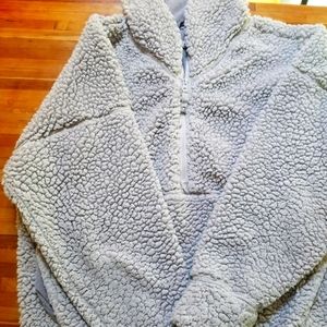 Prana Permafrost half zip up hoodie size M